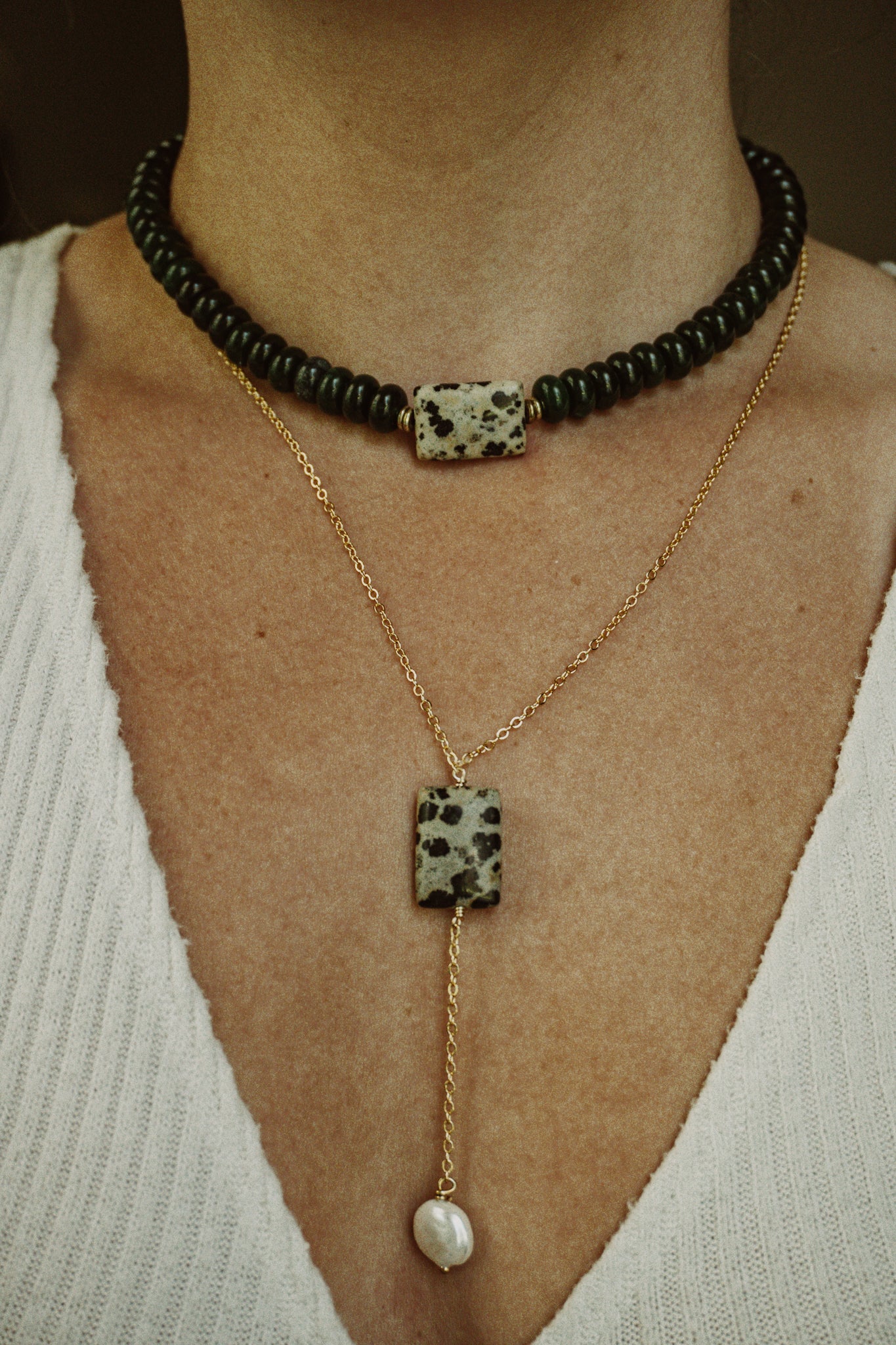 Golden drop Necklace