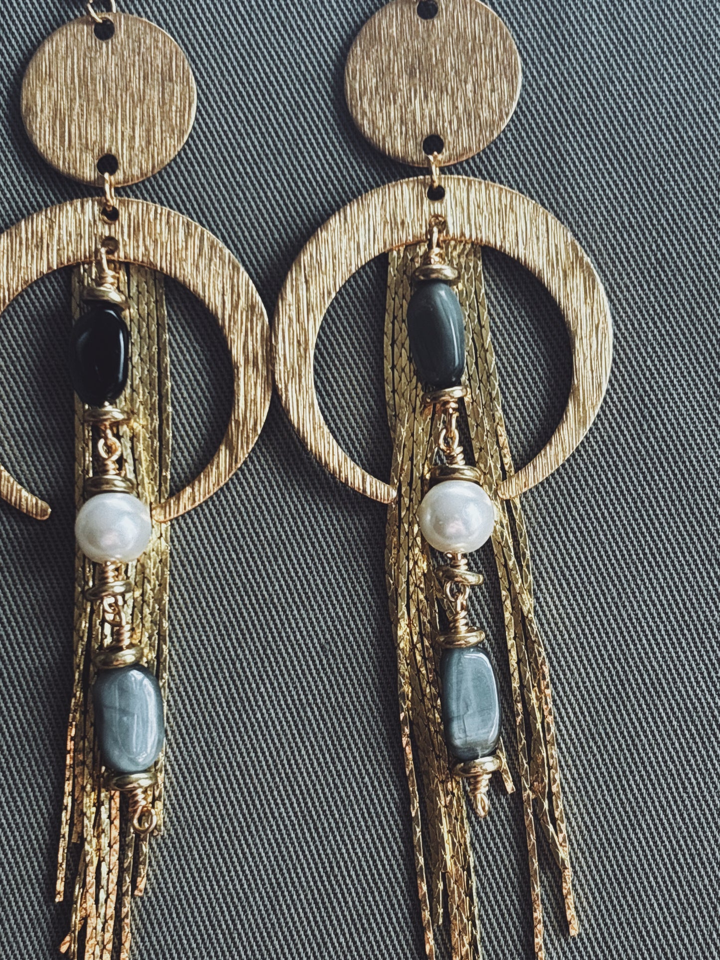 Moonlight magic 14K Gold-Plated earrings