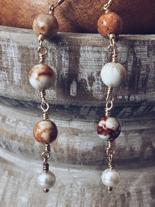 Sand dunes Earrings