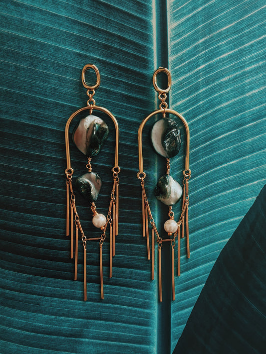 Washed In Gold Earrings